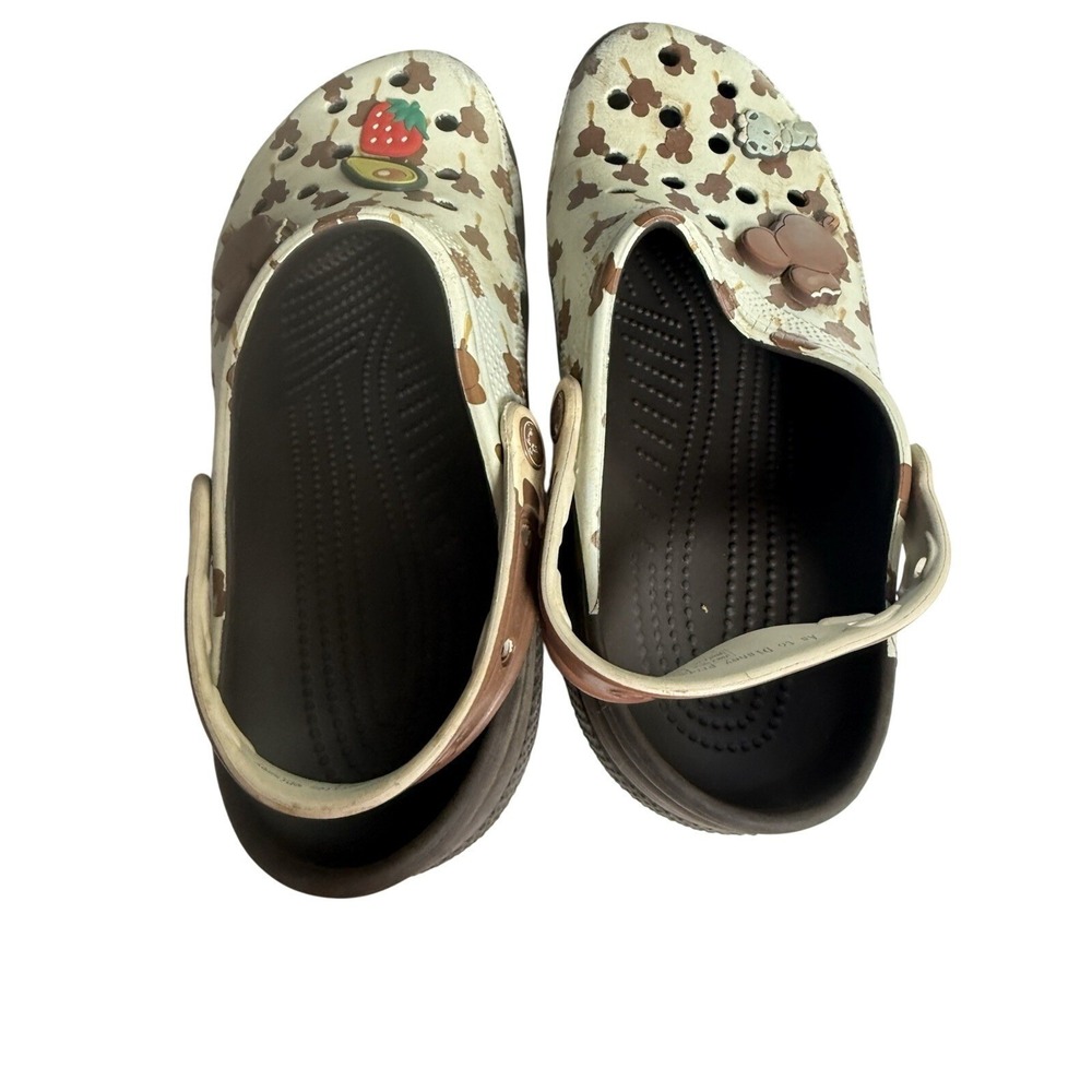 Disney Parks Mickey Mouse Ice Cream Bar Clogs Adult Crocs (W-11 M-9) - Picture 5 of 7